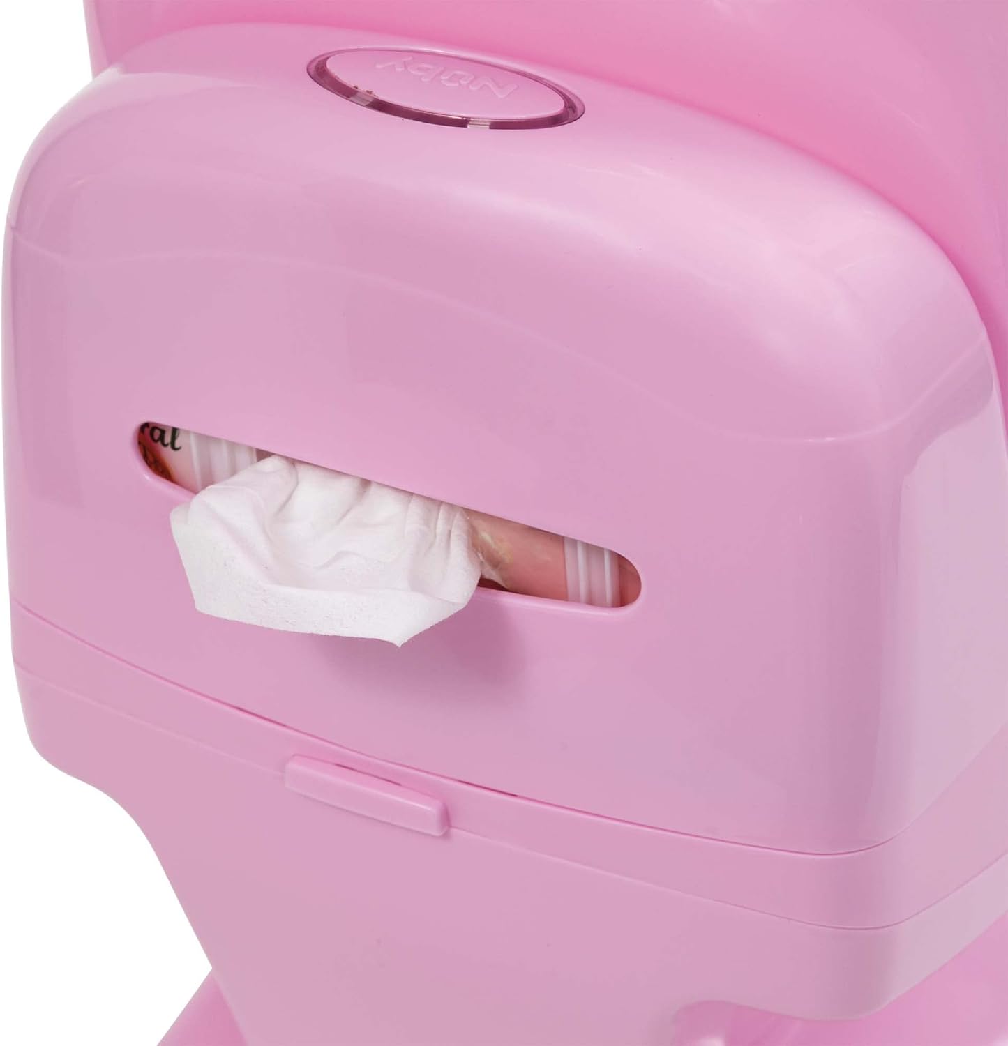 Nuby Dr. Talbot's - My Real Potty - Vasino per bambini rosa con suono di sciacquone