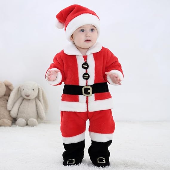 Hifot Vestito Babbo Natale Bambino Bambina