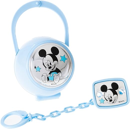 Catenella e Box Portaciuccio in Argento Disney Topolino