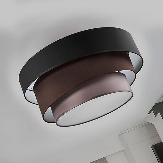 Lindby plafoniera soffitto in tessuto