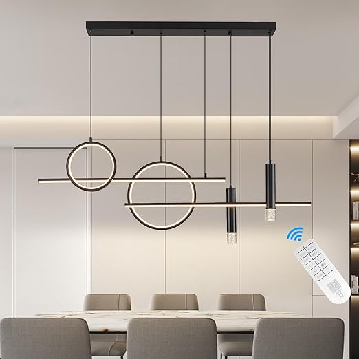 SXHZLY Lampadario Led Sospensione Con Telecomando