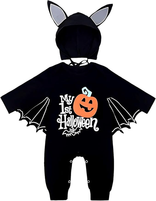 Ycaaeo Costume pipistrello Halloween  0-7 Mesi