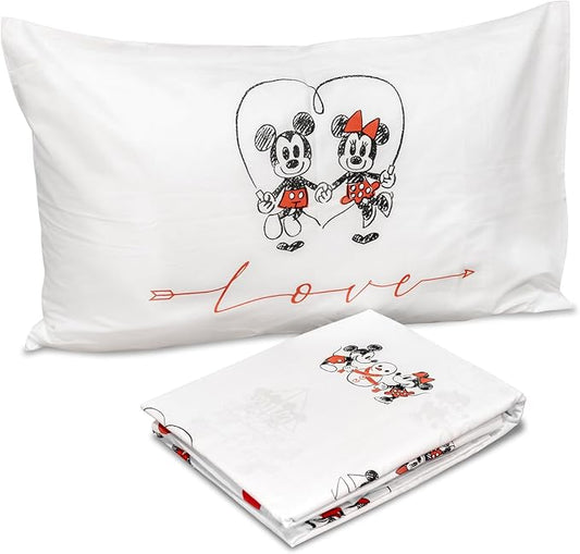 Set Lenzuolo Letto Singolo Minnie Mouse