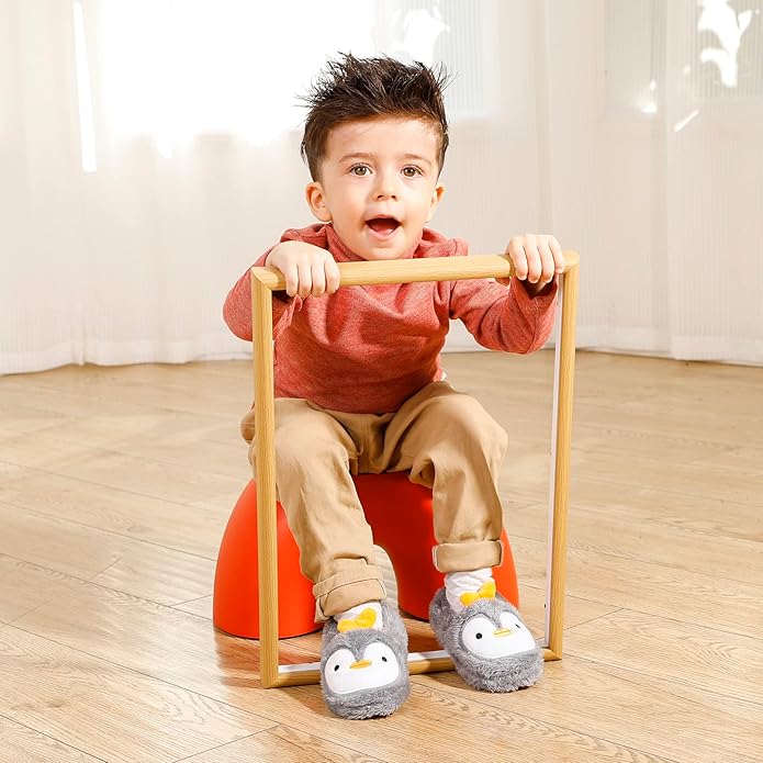 MASOCIO Pantofole per Bambini in peluche