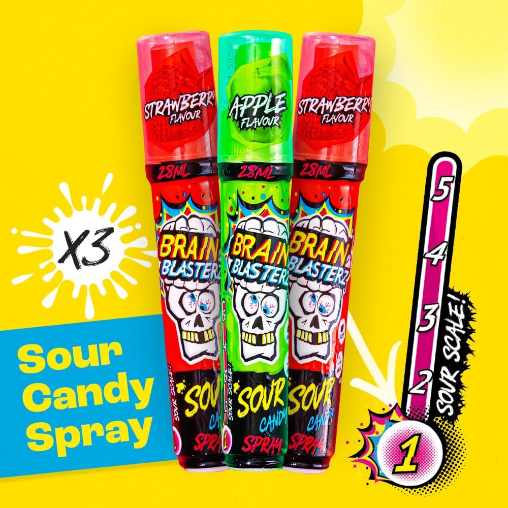 Confezione regalo di caramelle Brain Blasterz Sour Candy