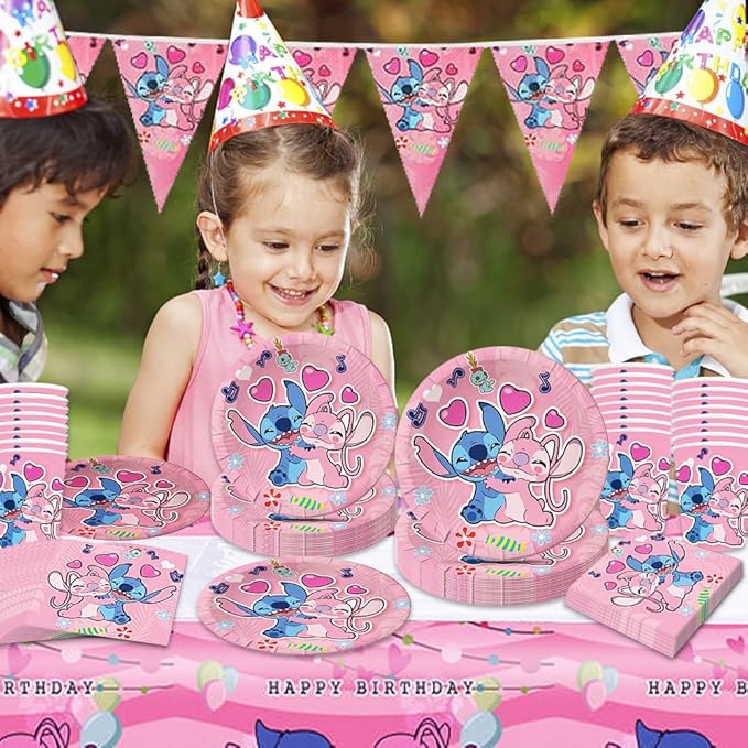 Set Compleanno a tema Stitch