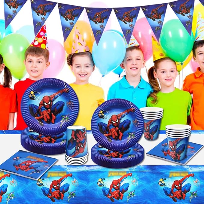 Set Compleanno a tema Spiderman