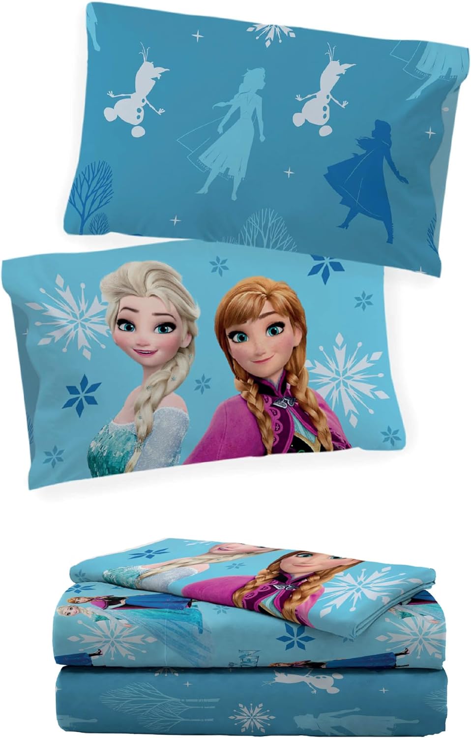 Set Lenzuolo Letto Singolo Frozen