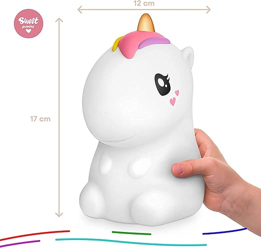 Sweet Ponies Luce Notturna Bambini LED Unicorno