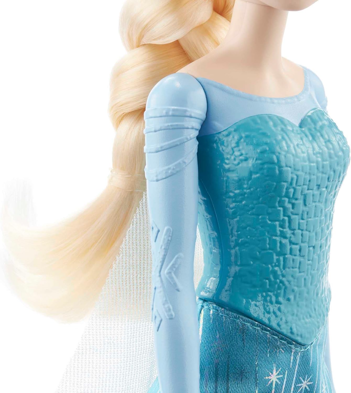 Mattel Disney Frozen - Elsa bambola con abito elegante e accessori