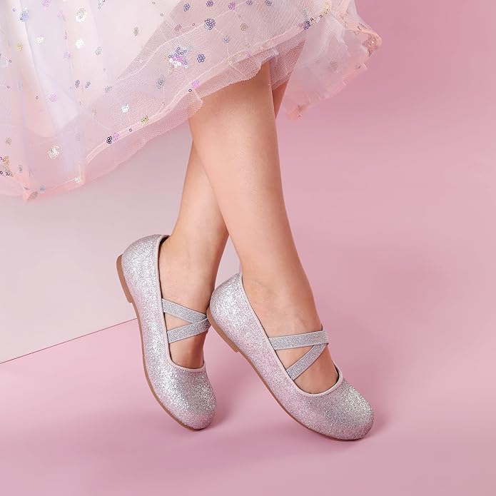 DREAM PAIRS Ballerine Bambina da Principessa