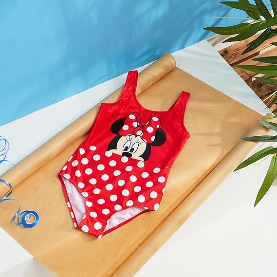 Disney Costume da Bagno Bambina Minnie