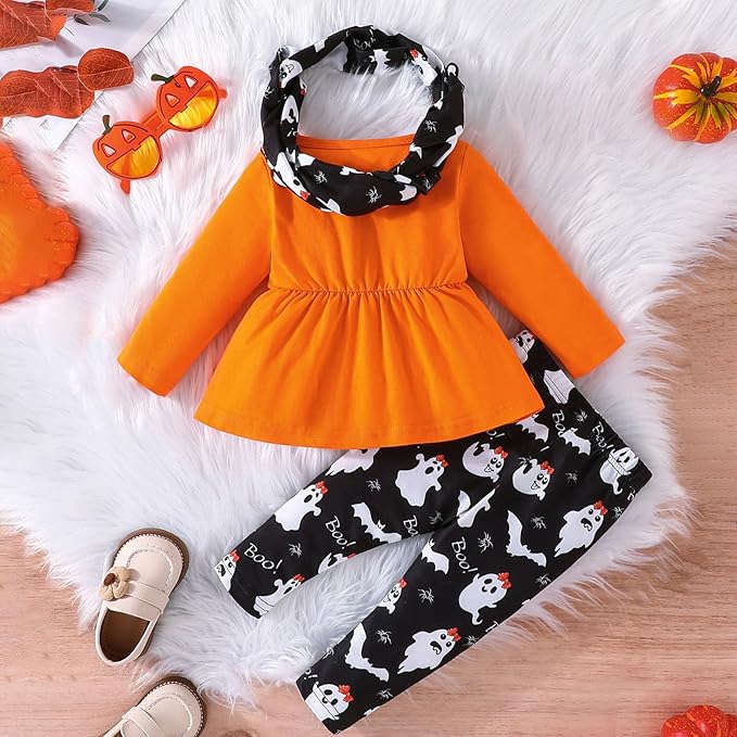 Completo Halloween Bambina 6/9 mesi