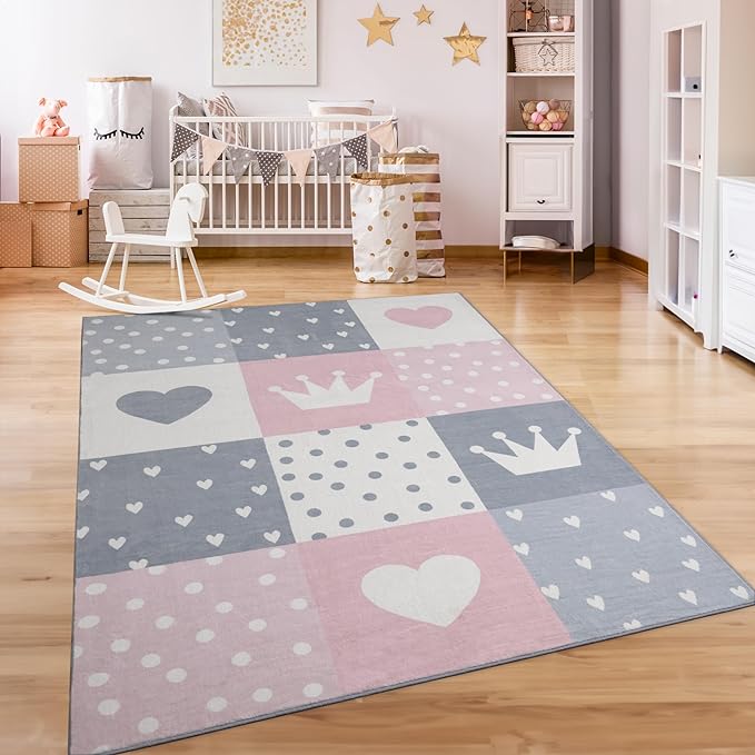 Paco Home Tappeto per Bambini 80x150 cm