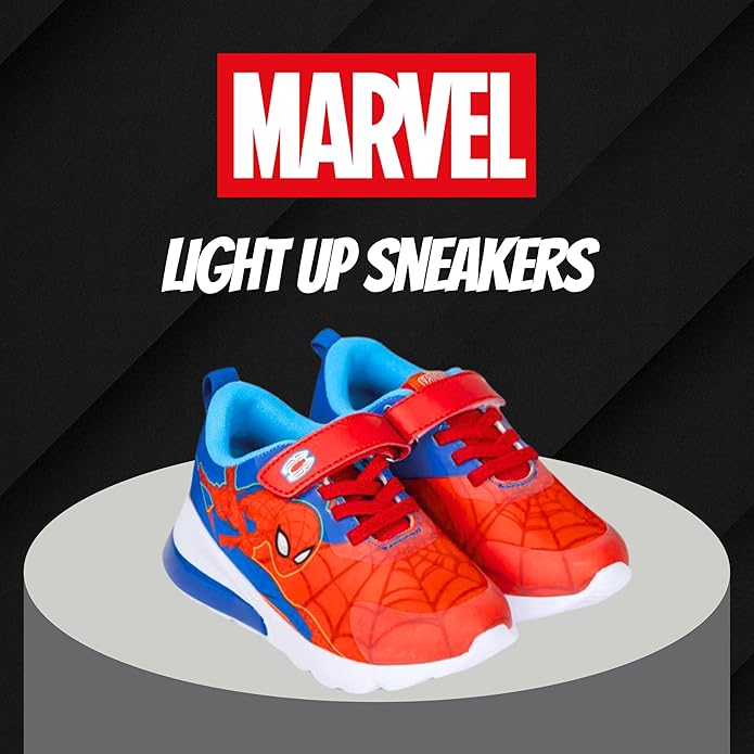 Marvel Sneackers con Luci Spiderman per Bambini