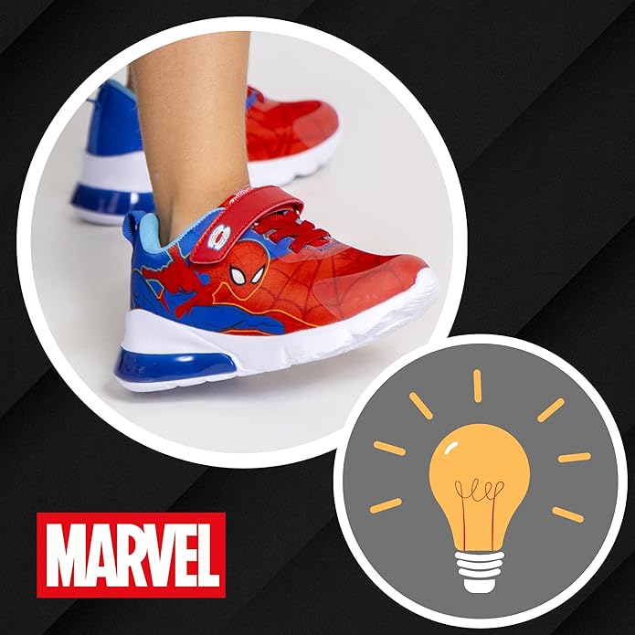 Marvel Sneackers con Luci Spiderman per Bambini