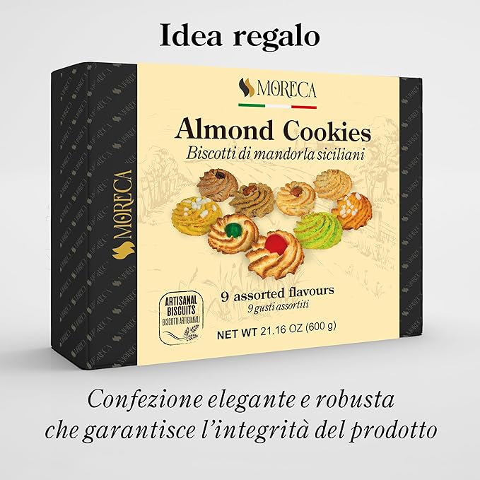 Biscotti siciliani di pasta di mandorle | Box regalo 600 gr