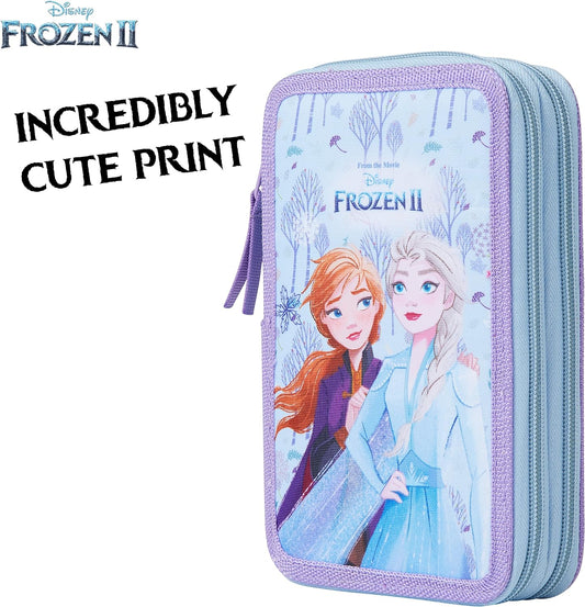 Disney  Astuccio con Cancelleria Frozen 2 zip