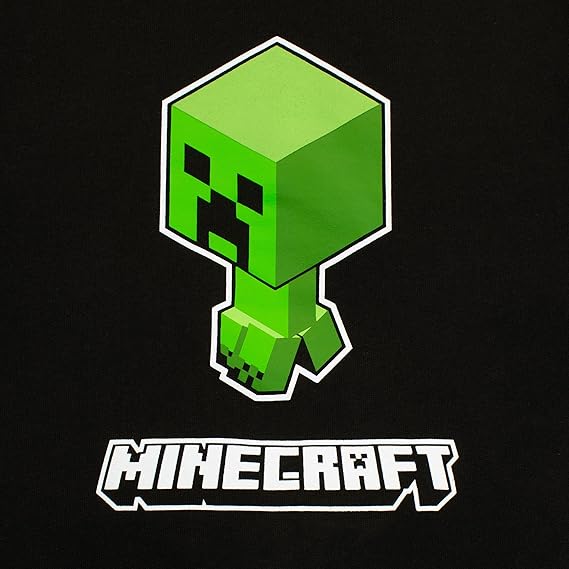 MINECRAFT Felpa per Ragazzi Creeper