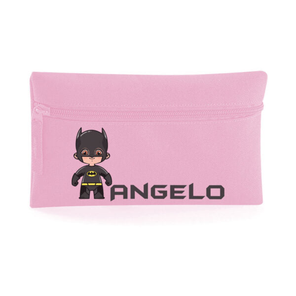 Astuccio personalizzato con nome baby batman