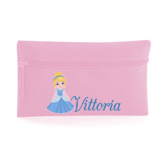 Astuccio personalizzato con nome baby principessa Cenerentola