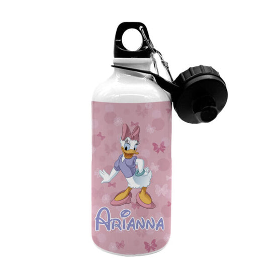 Borraccia in alluminio 500ml personalizzata con nome Paperina