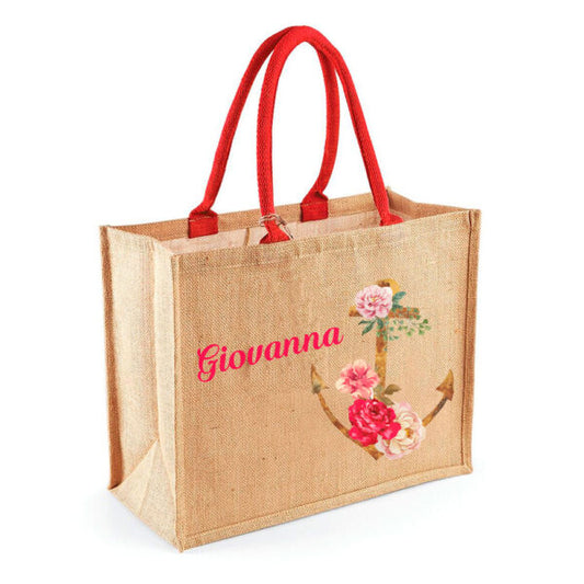 Borsa in Juta Personalizzata – Linea Summer