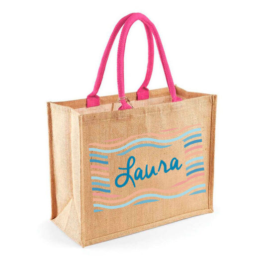 Borsa in Juta Personalizzata – Linea Summer