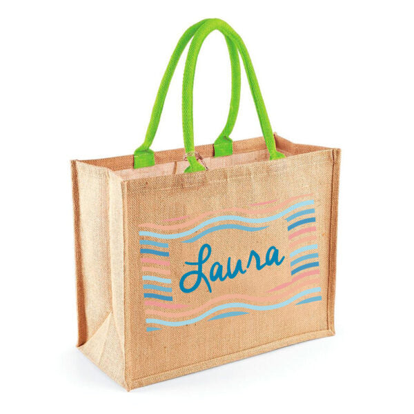 Borsa in Juta Personalizzata – Linea Summer