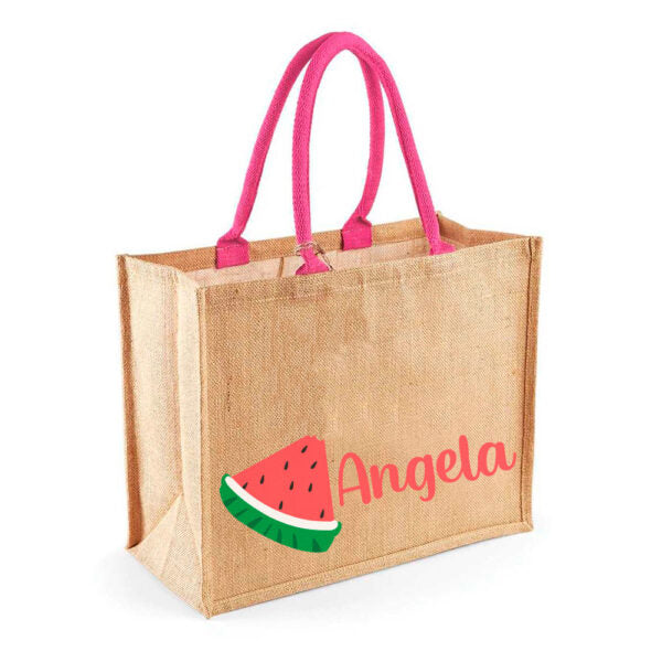 Borsa mare in Juta Personalizzata – Linea Summer