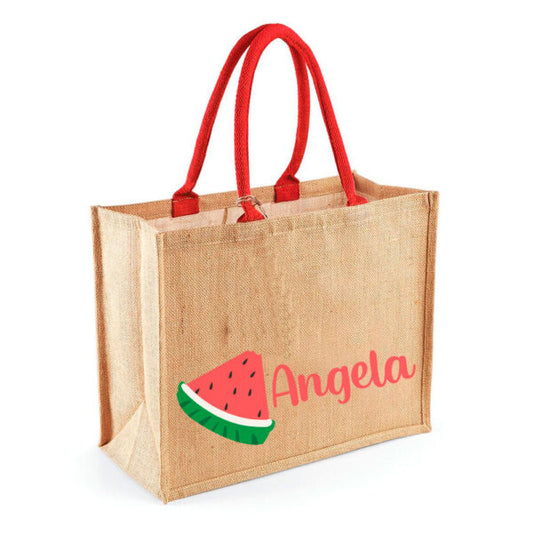 Borsa mare in Juta Personalizzata – Linea Summer