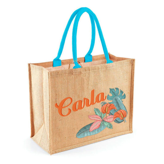 Borsa mare in Juta Personalizzata – Linea Summer