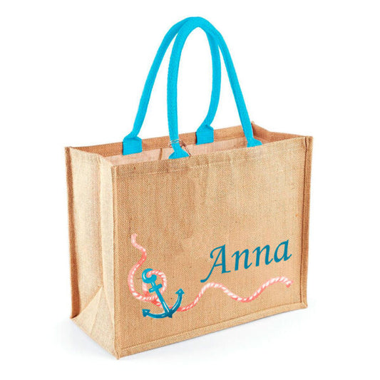 Borsa mare in Juta Personalizzata – Linea Summer