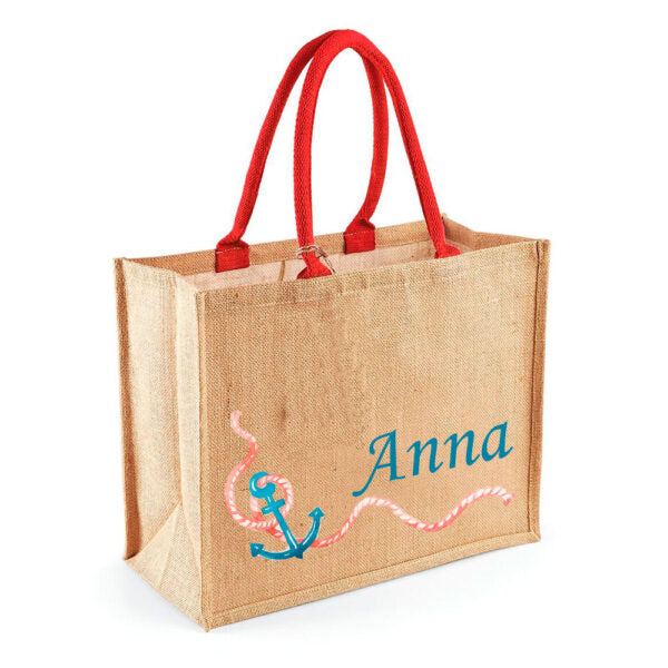 Borsa mare in Juta Personalizzata – Linea Summer