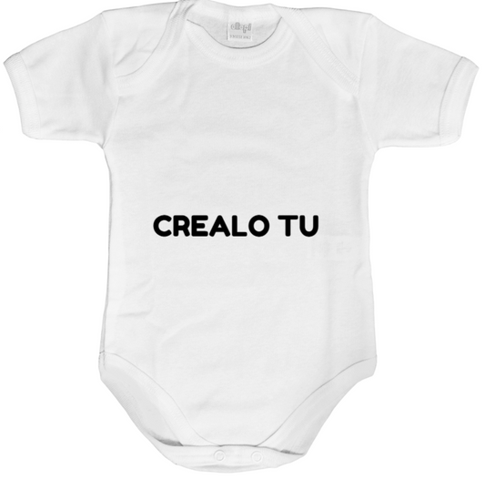 Body neonato personalizzato " Crealo tu"