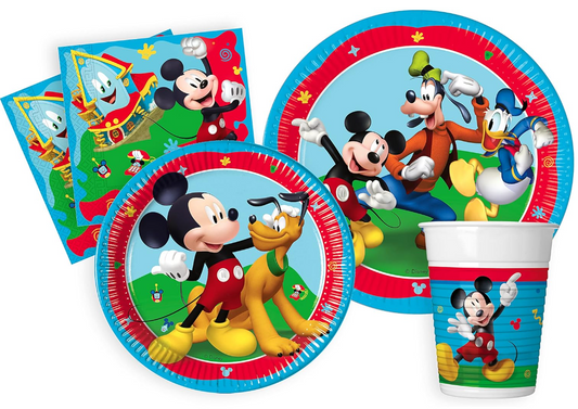 Set Compleanno a tema Mickey Mouse