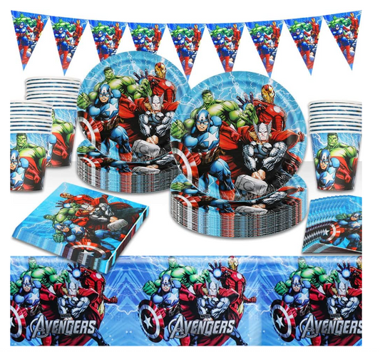 Set Compleanno a tema Avengers