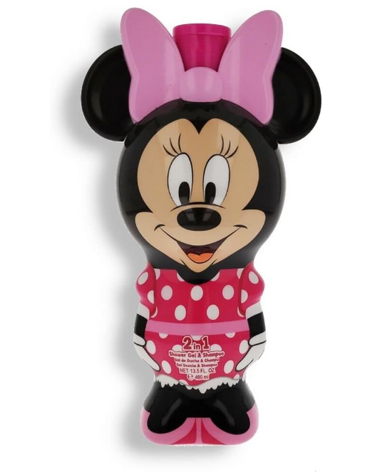 AIR-VAL 2 in 1, Gel Doccia e Shampoo per Bambini Minnie Mouse