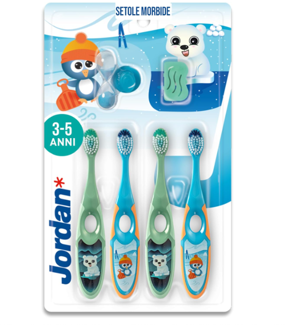 Jordan Set 2 Spazzolini da denti Bambini