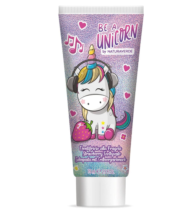 Naturaverde Kids - Be a Unicorn - Dentifricio alla Fragola per Bambini