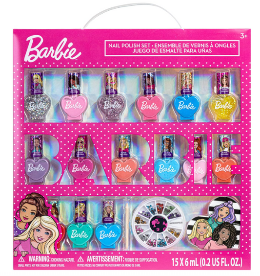 Barbie Set Smalti per Unghie per Bambini