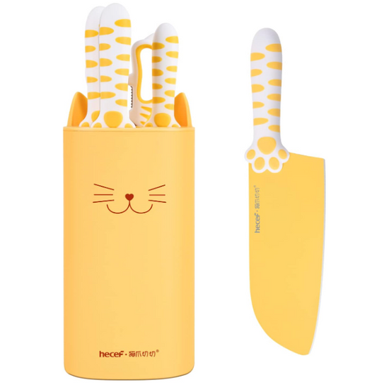 hecef Set Coltelli da Cucina Gatto