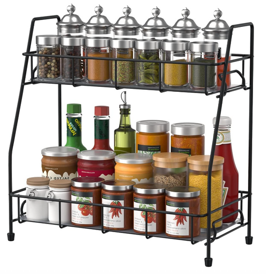 BOKIOVIN Supporto Porta Spezie Organizer per Cucina