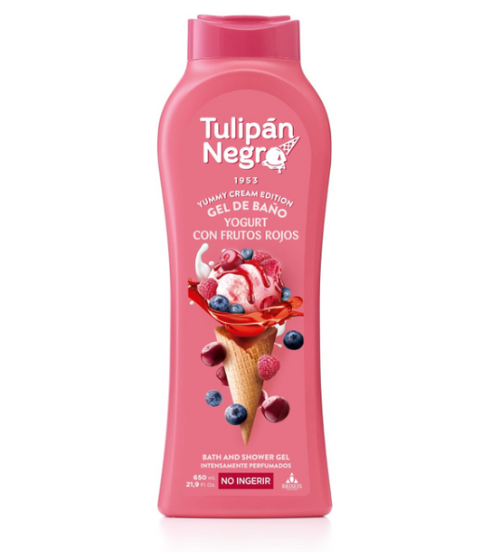 Tulipan gel da bagno YOGURT E FRUTTA ROSSA 650 ml