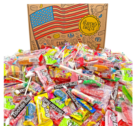 Confezione regalo di dolci americani - Confezione da 100