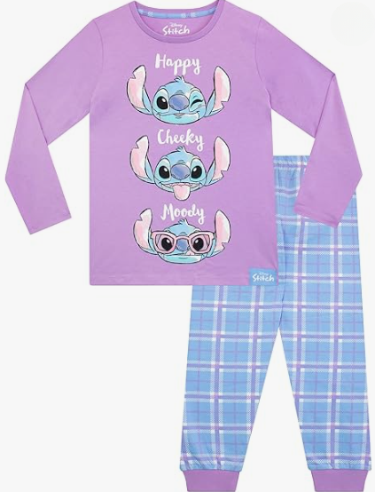 Disney Pigiama Bambina Lilo e Stitch