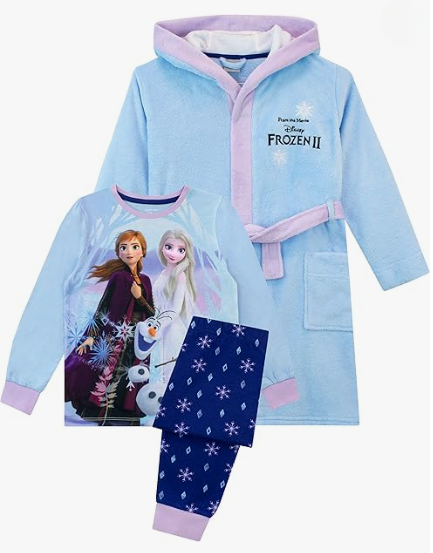 Disney Frozen Vestaglia da Notte Pigiama per Bambina