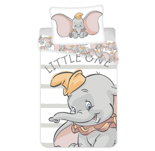 Set Letto Singolo Copripiumino + Federa Disney Dumbo