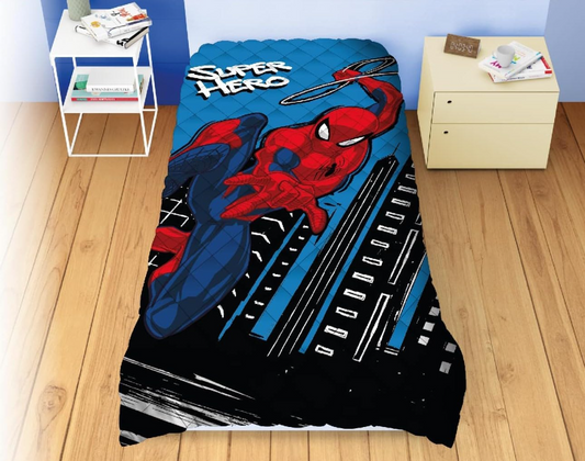 Original Marvel Disney Trapunta Piumone per Letto Singolo Double Face 170x260