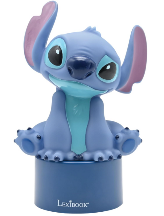 Lexibook  Disney Stitch Luce led con altoparlante